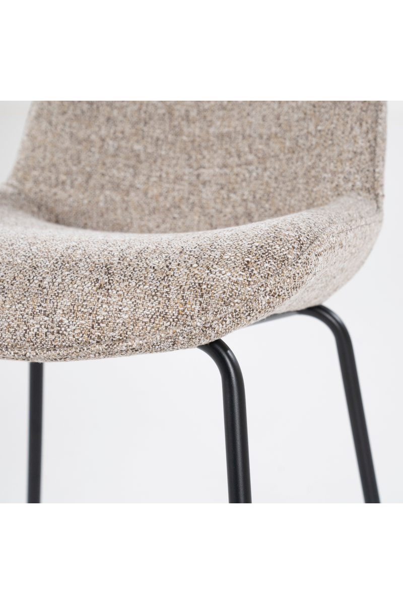 Minimalist Upholstered Dining Chairs (2) | By-Boo Base | Oroatrade.com