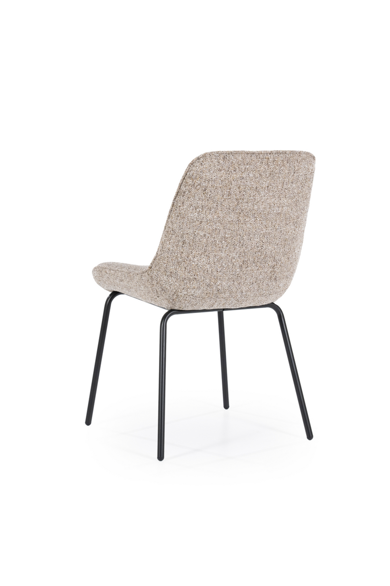 Minimalist Upholstered Dining Chairs (2) | By-Boo Base | Oroatrade.com