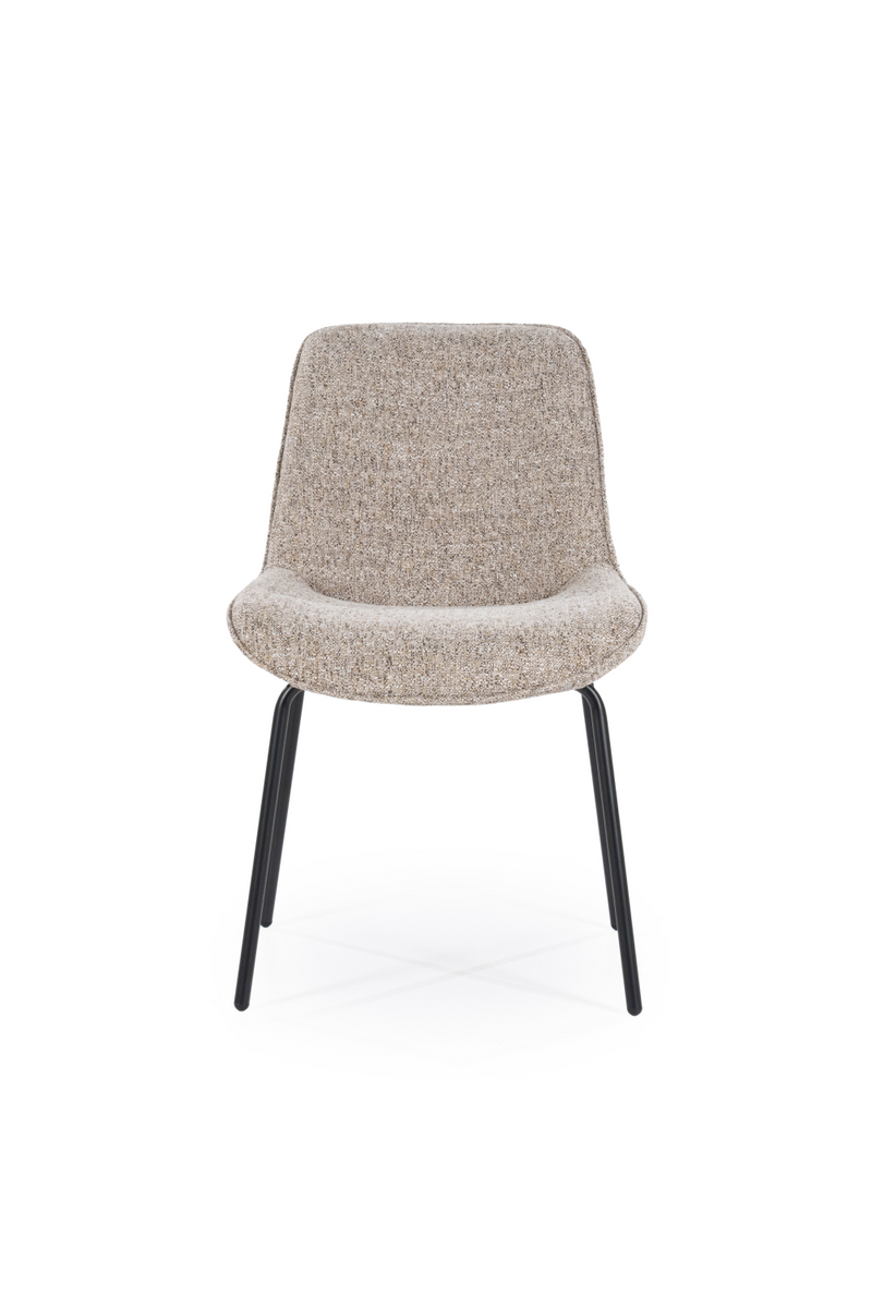 Minimalist Upholstered Dining Chairs (2) | By-Boo Base | Oroatrade.com