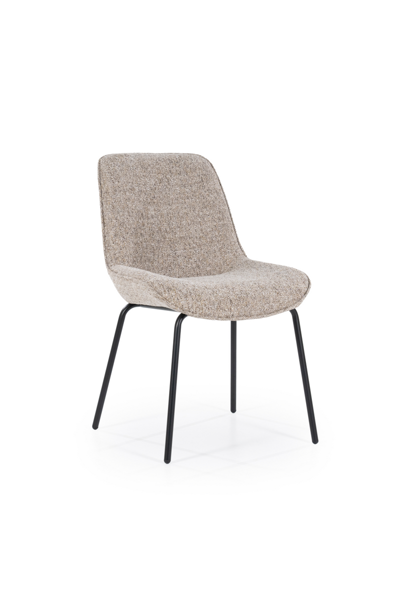 Minimalist Upholstered Dining Chairs (2) | By-Boo Base | Oroatrade.com