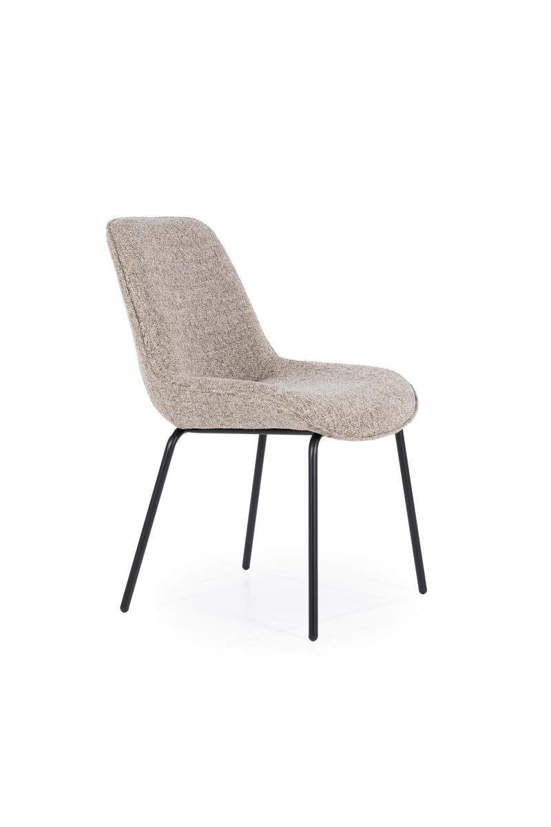 Minimalist Upholstered Dining Chairs (2) | By-Boo Base | Oroatrade.com