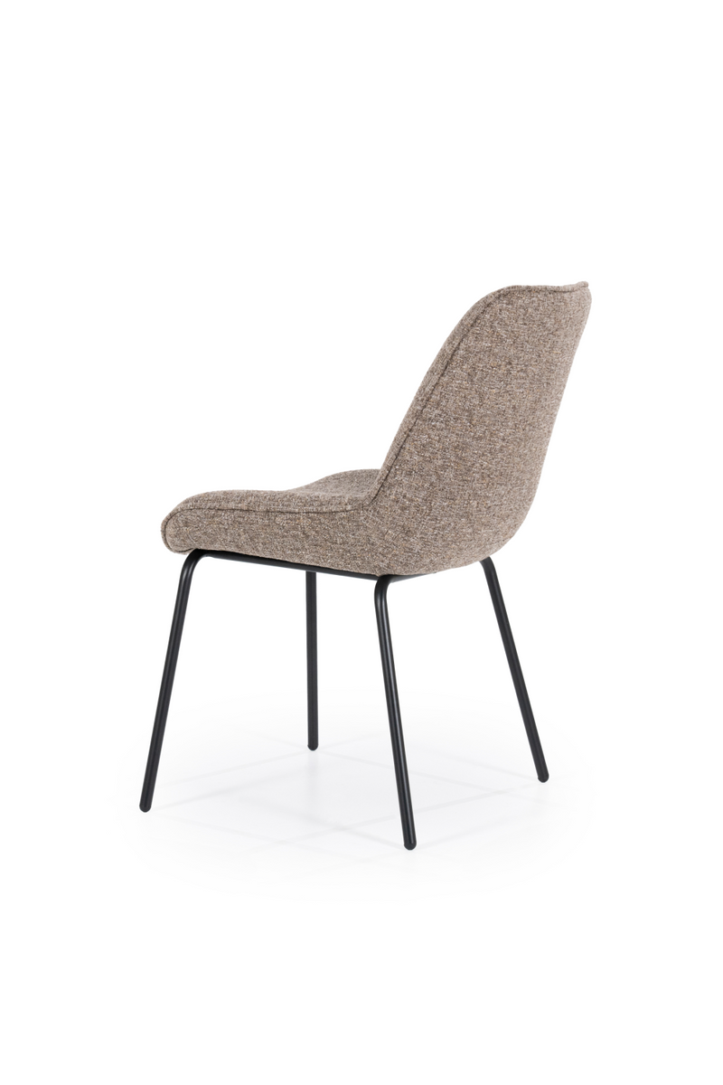 Minimalist Upholstered Dining Chairs (2) | By-Boo Base | Oroatrade.com