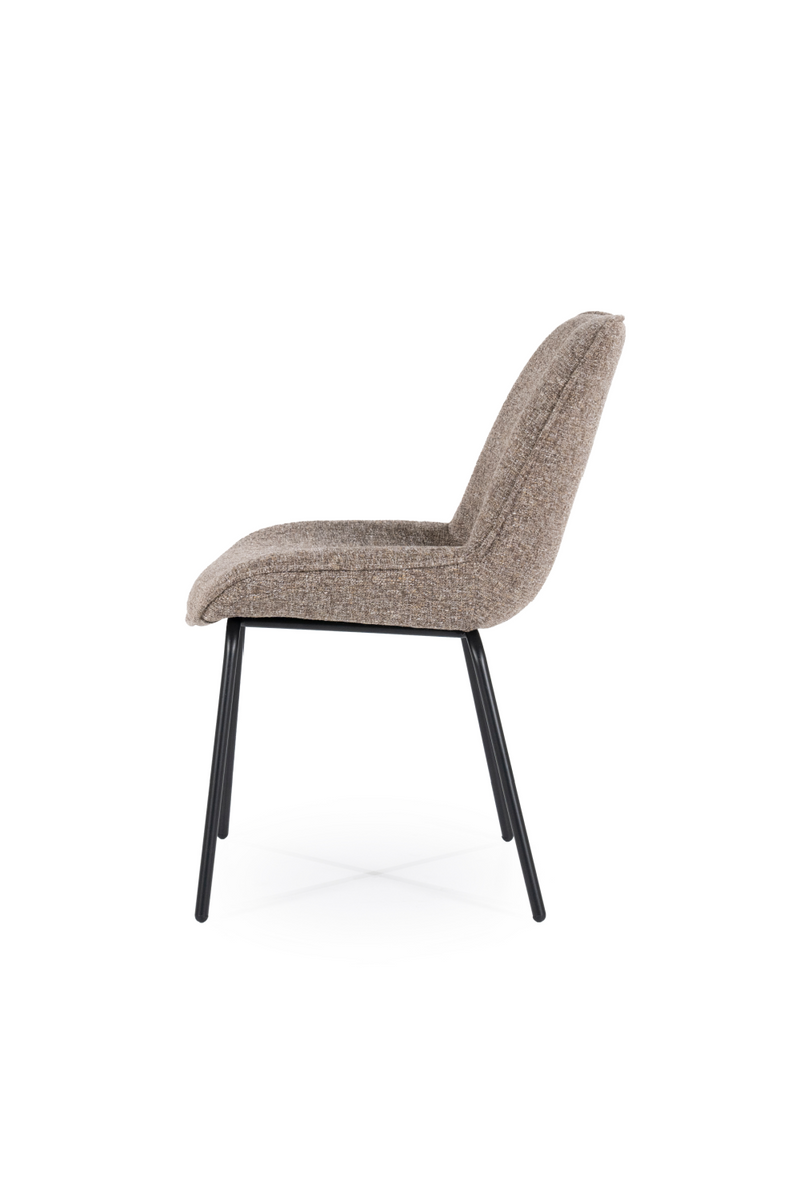 Minimalist Upholstered Dining Chairs (2) | By-Boo Base | Oroatrade.com