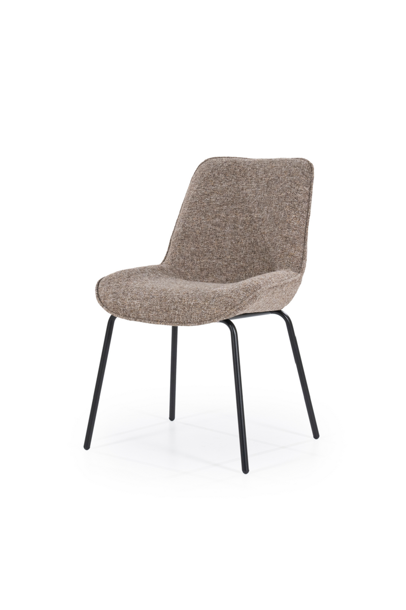 Minimalist Upholstered Dining Chairs (2) | By-Boo Base | Oroatrade.com