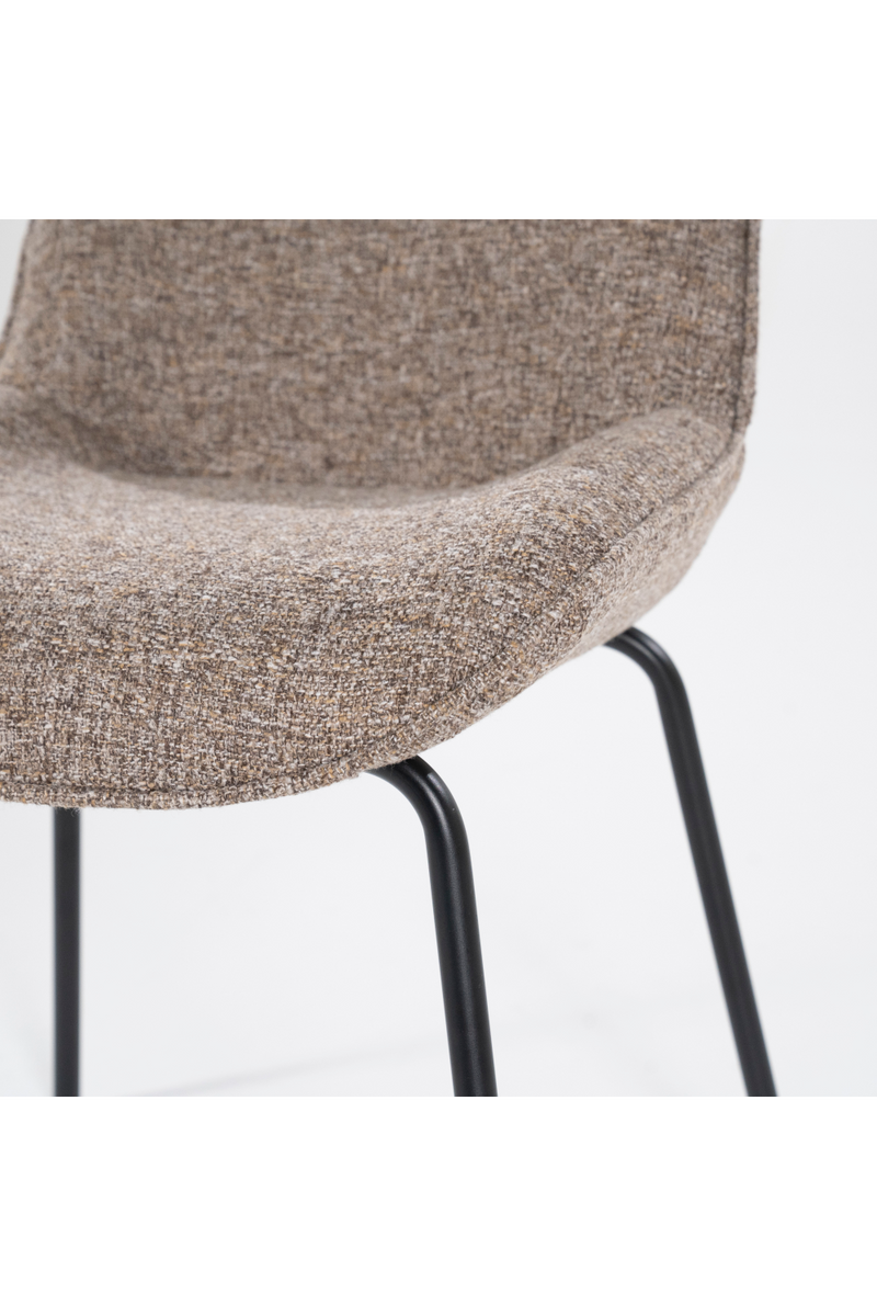 Minimalist Upholstered Dining Chairs (2) | By-Boo Base | Oroatrade.com