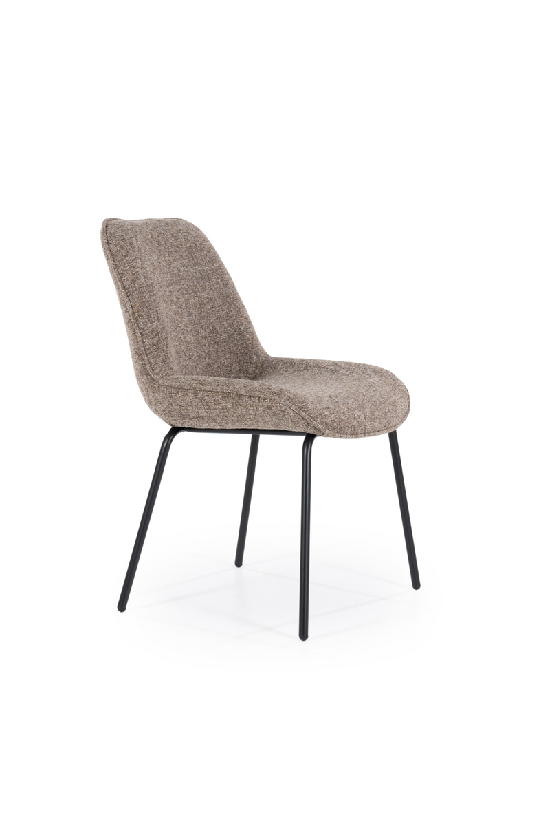 Minimalist Upholstered Dining Chairs (2) | By-Boo Base | Oroatrade.com