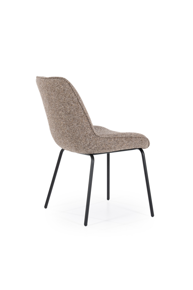 Minimalist Upholstered Dining Chairs (2) | By-Boo Base | Oroatrade.com