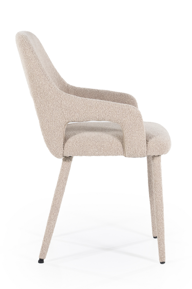 Fabric Covered Dining Armchairs (2) | By-Boo Fika | Oroatrade.com