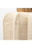Natural Fiber Fluted Pendant Light | By-Boo Reb | Oroatrade.com