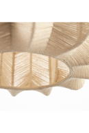 Natural Fiber Fluted Pendant Light | By-Boo Reb | Oroatrade.com