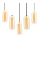 Painted Glass Pendant Lamp | By-Boo Shona | Oroatrade.com