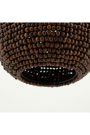 Wooden Beads Pendant Lamp | By-Boo Shanga | Oroatrade.com