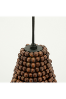 Wooden Beads Pendant Lamp | By-Boo Shanga | Oroatrade.com
