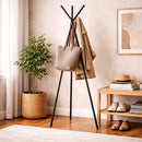 Twisted Tripod Coat Rack | By-Boo Matto