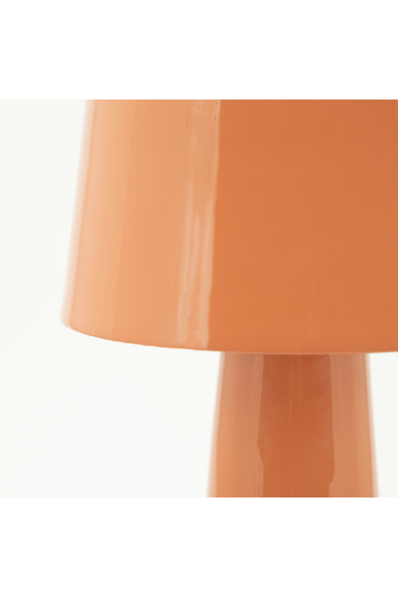 Glazed Iron Table Lamp | By-Boo Alvo