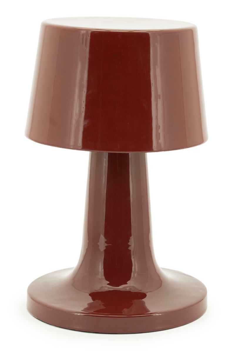Glazed Iron Table Lamp | By-Boo Alvo