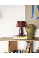 Glazed Iron Table Lamp | By-Boo Alvo | Oroatrade.com