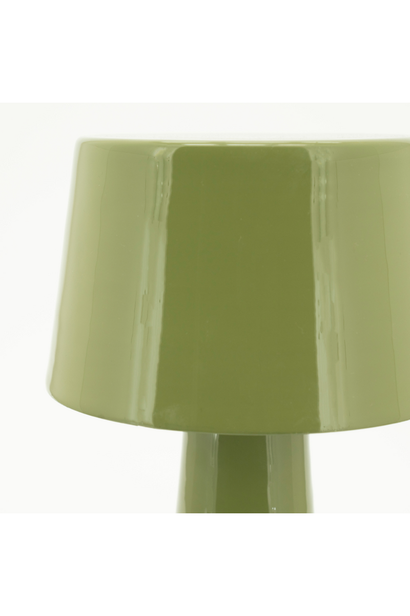 Glazed Iron Table Lamp | By-Boo Alvo