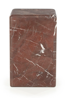 Polished Marble Square Side Table | By-Boo Dice | Oroatrade.com