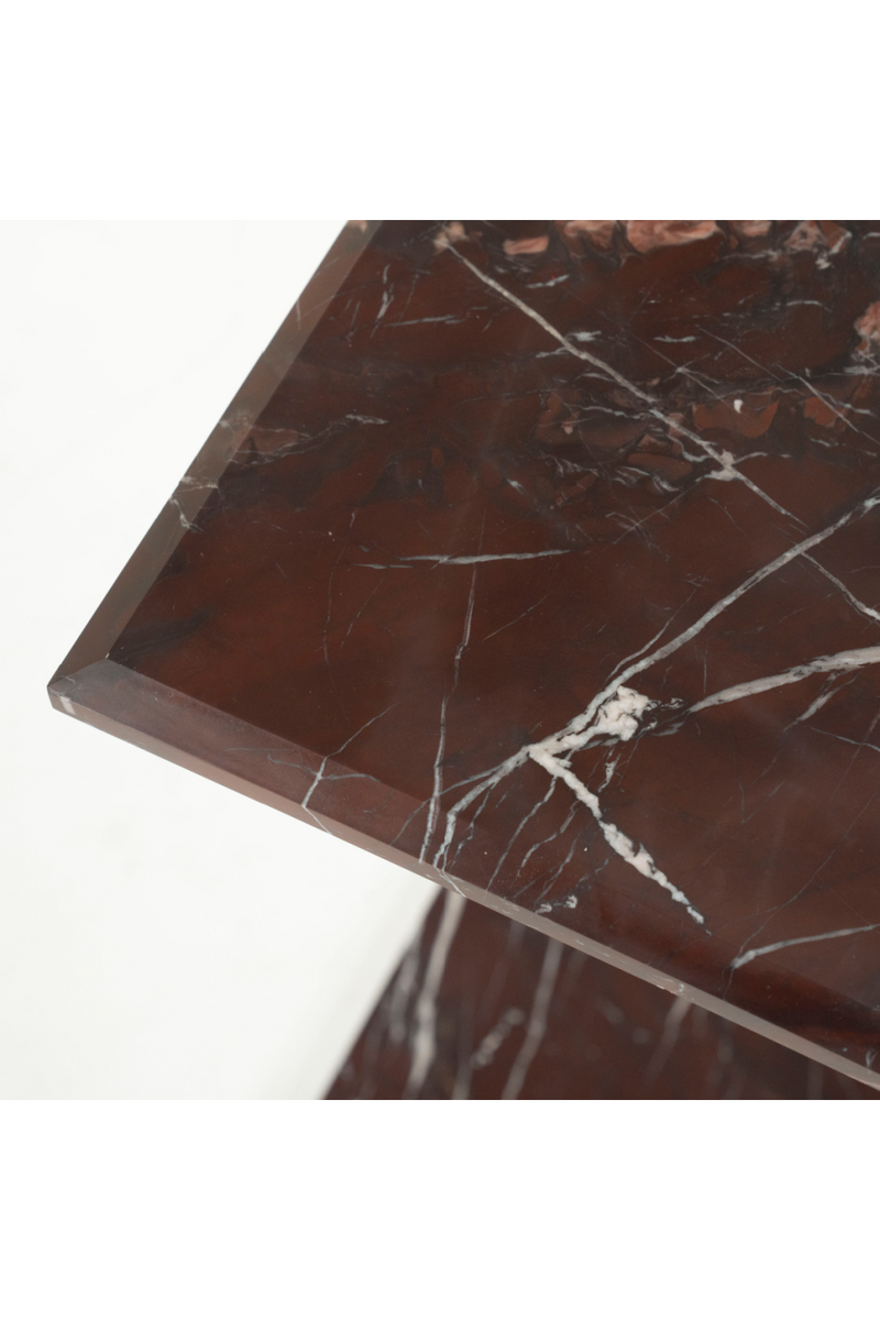 Polished Marble Side Table | By-Boo Mirage | Oroatrade.com