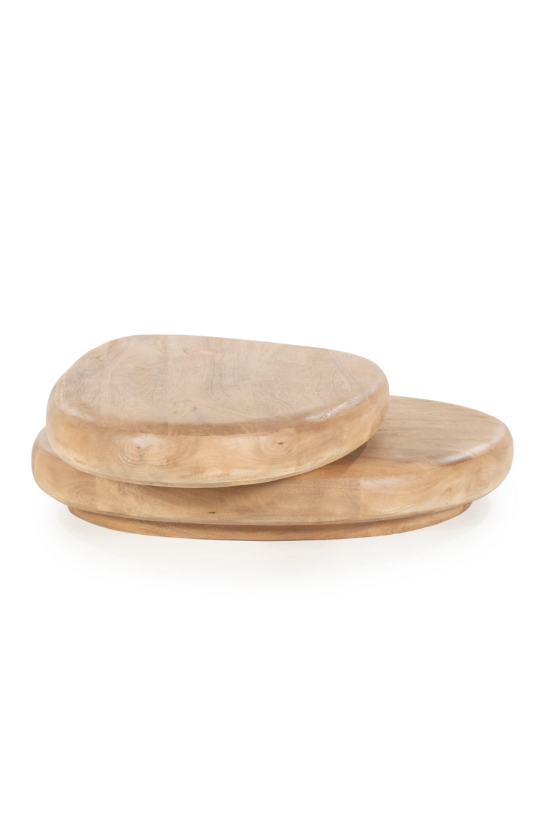 Stacked Mango Wood Coffee Table | By-Boo Kabo | Oroatrade.com