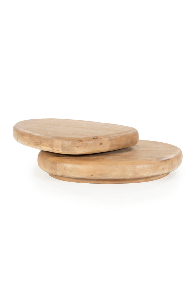 Stacked Mango Wood Coffee Table | By-Boo Kabo | Oroatrade.com