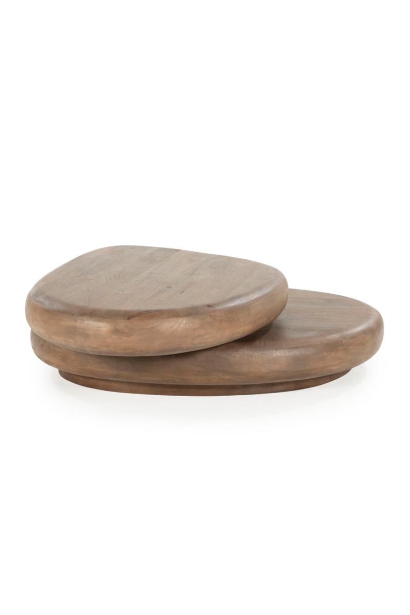 Stacked Mango Wood Coffee Table | By-Boo Kabo | Oroatrade.com