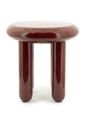 Glossy Iron Round Side Table | By-Boo Balloon | Oroatrade.com
