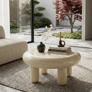Glossy Iron Round Coffee Table | By-Boo Balloon