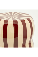 Enameled Iron Wavy Stool | By-Boo Candice | Oroatrade.com