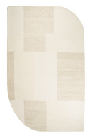 Geometrical Patterned Wool Carpet 6' x 9.5' | By-Boo Contour 
| Oroatrade.com
