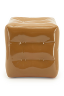 Glossy Crumpled Cube Stool | By-Boo Captives | Oroatrade.com