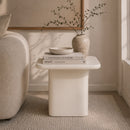 Lacquered Cement Side Table | By-Boo Siminto
