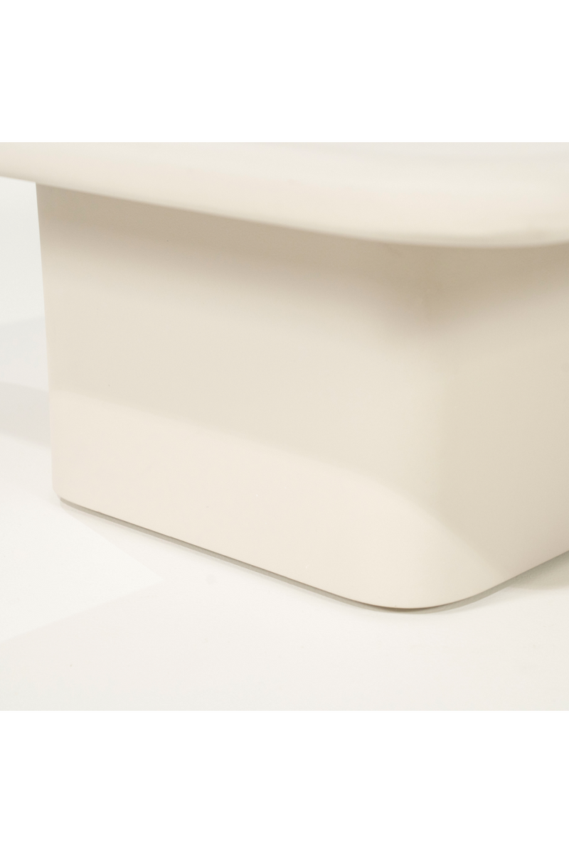 Lacquered Cement Square Coffee Table | By-Boo Siminto | Oroatrade.com