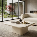 Lacquered Cement Square Coffee Table | By-Boo Siminto