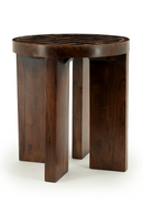 Brown Ceramic Side Table | By-Boo TiledUp | Oroatrade.com