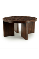 Brown Ceramic Coffee Table | By-Boo TiledUp | Oroatrade.com