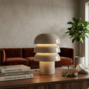 Glossy Iron Tiered Table Lamp | By-Boo Curo