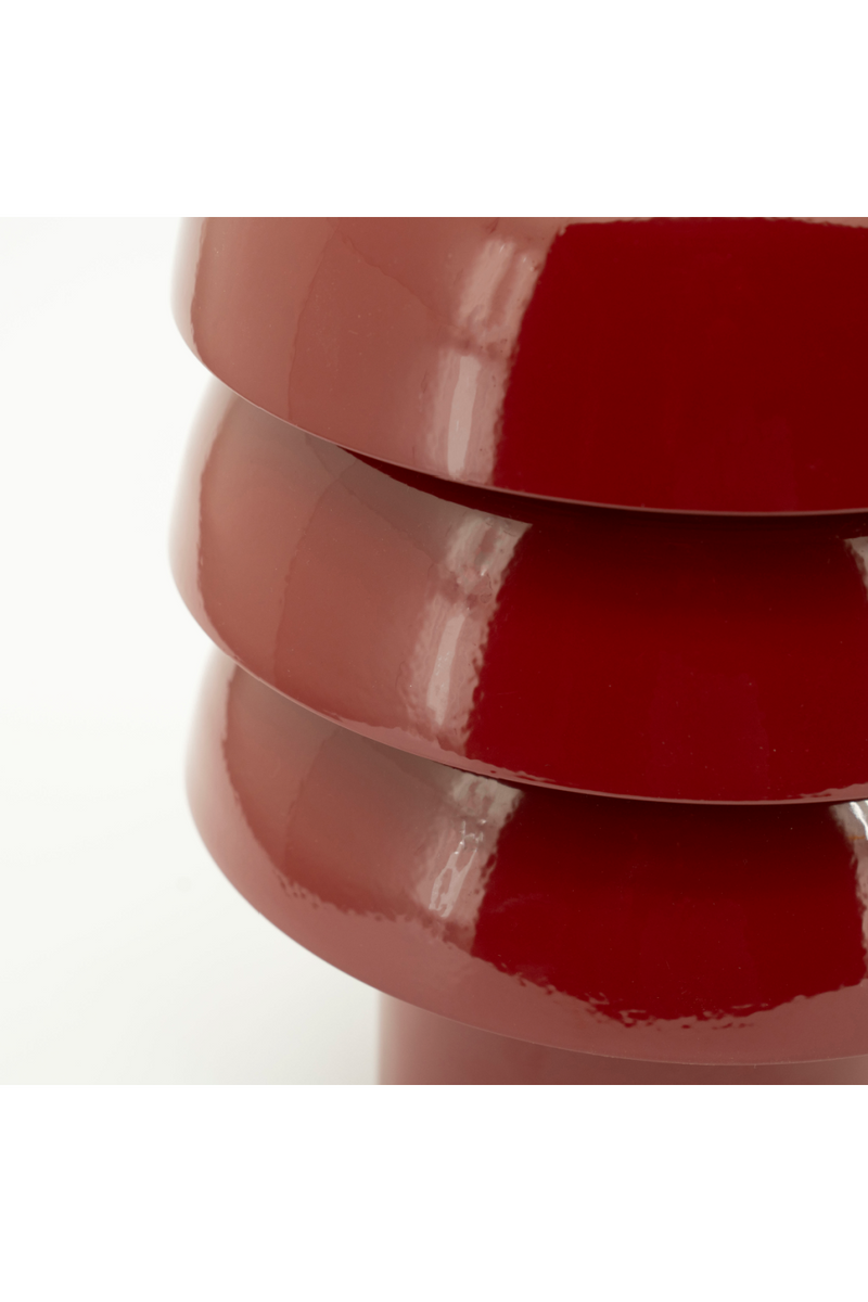 Glossy Iron Tiered Table Lamp | By-Boo Curo | Oroatrade.com