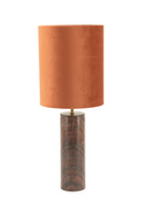 Marble Cylindrical Table Lamp | By-Boo Rosso | Oroatrade.com