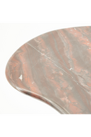 Marble Pedestal Side Table | By-Boo Rosso | Oroatrade.com