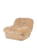 Fully-Upholstered Wrinkled Lounge Chair | By-Boo Nook | Oroatrade.com