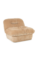 Fully-Upholstered Wrinkled Lounge Chair | By-Boo Nook | Oroatrade.com