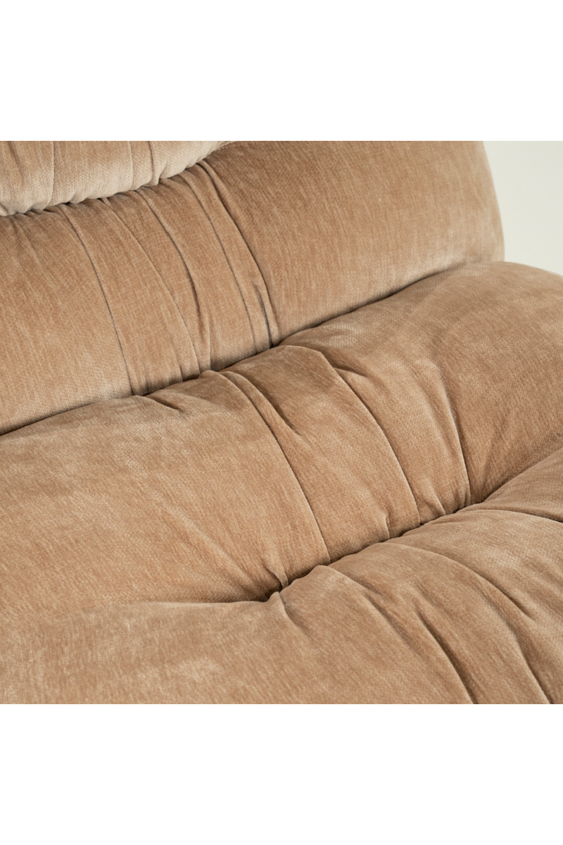 Fully-Upholstered Wrinkled Lounge Chair | By-Boo Nook | Oroatrade.com