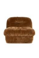 Fully-Upholstered Wrinkled Lounge Chair | By-Boo Nook | Oroatrade.com