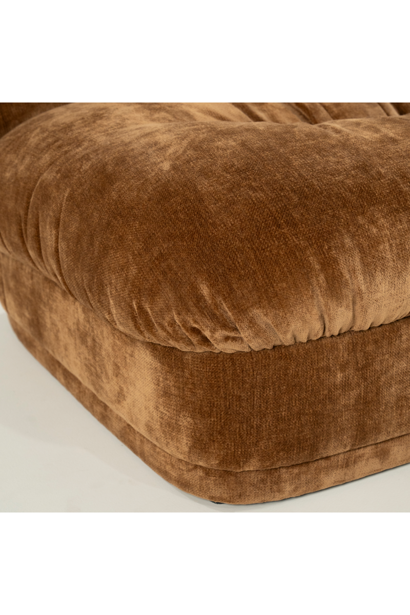 Fully-Upholstered Wrinkled Lounge Chair | By-Boo Nook | Oroatrade.com