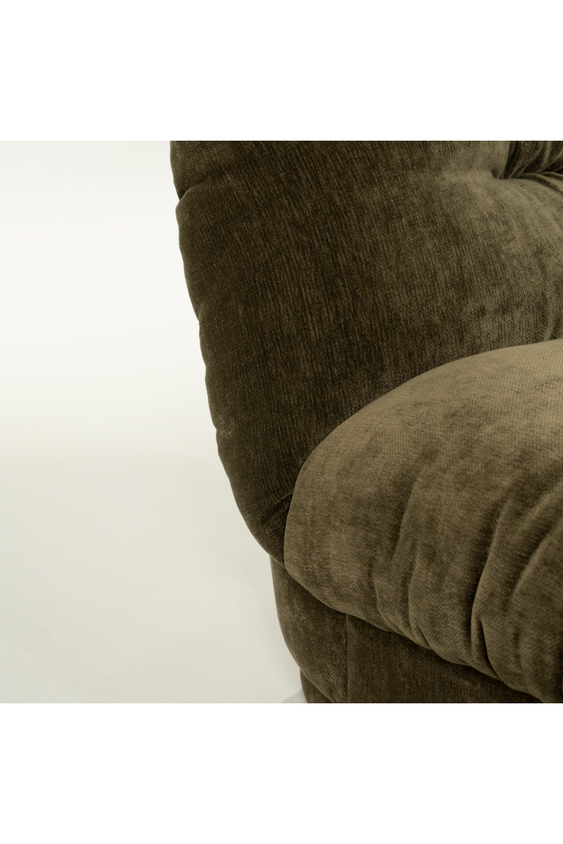 Fully-Upholstered Wrinkled Lounge Chair | By-Boo Nook | Oroatrade.com
