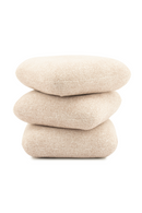 Stacked Pillows Stool | By-Boo Pillowscape | Oroatrade.com