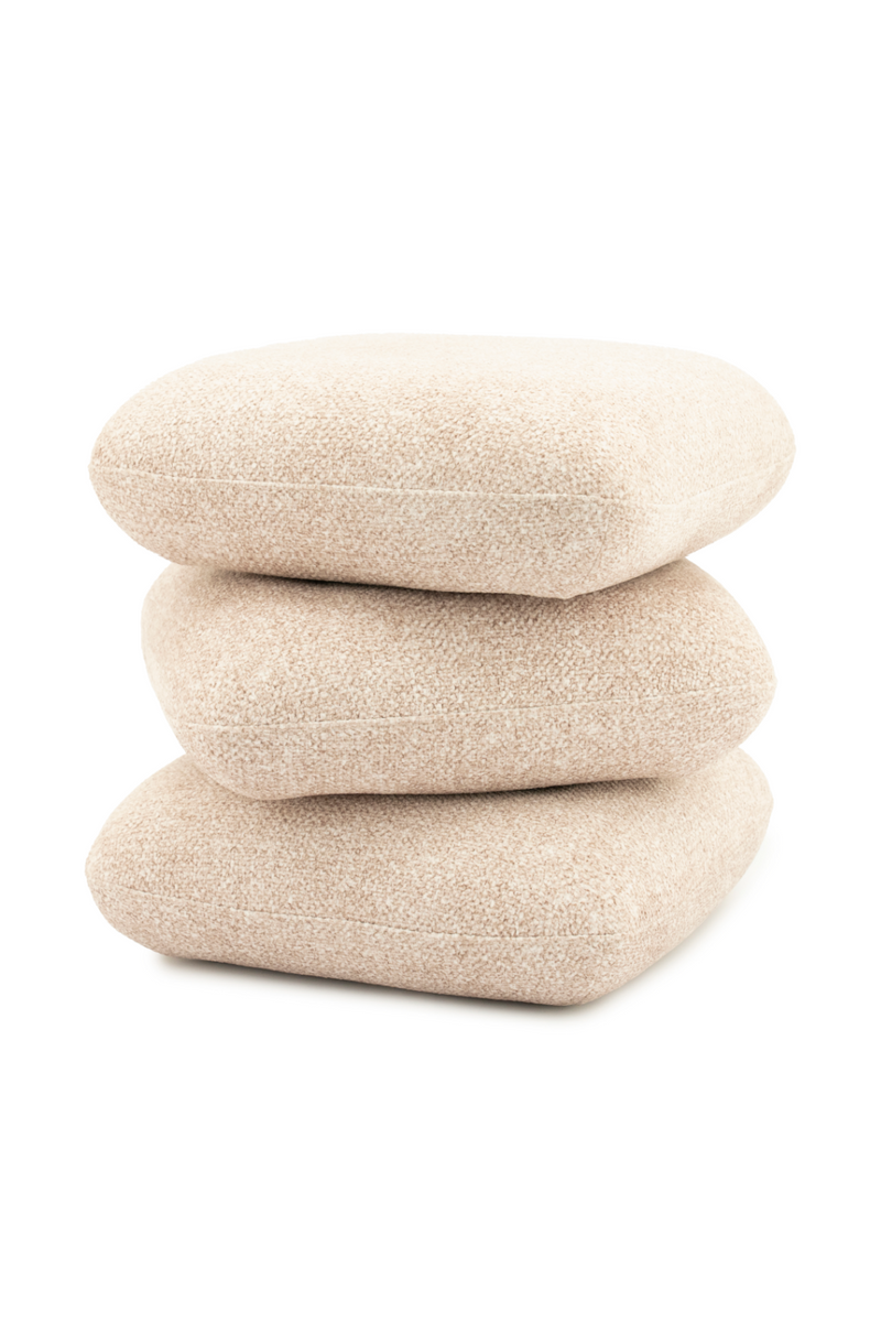 Stacked Pillows Stool | By-Boo Pillowscape | Oroatrade.com