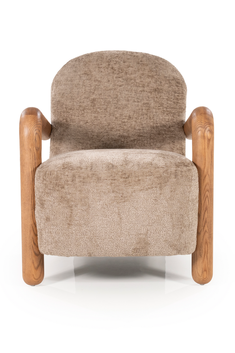 Wood-Framed Lounge Chair | By-Boo Retrova | Oroatrade.com